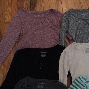 Maternity long sleeve shirts